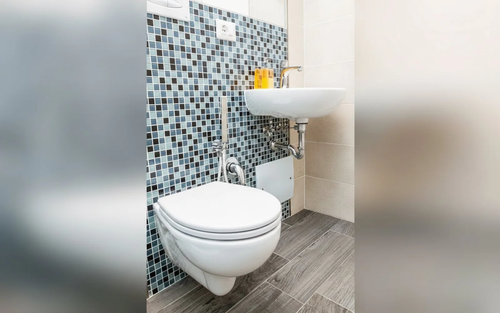Bagno privato della Camera Matrimoniale con letti configurabili